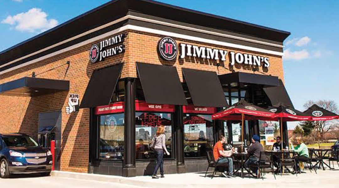 What pushed Jimmy John’s franchisees to go with fully guaranteed Internet connectivity?
