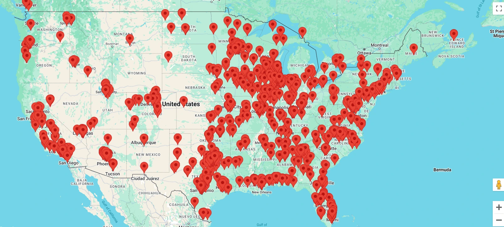 Vivant Client Maps