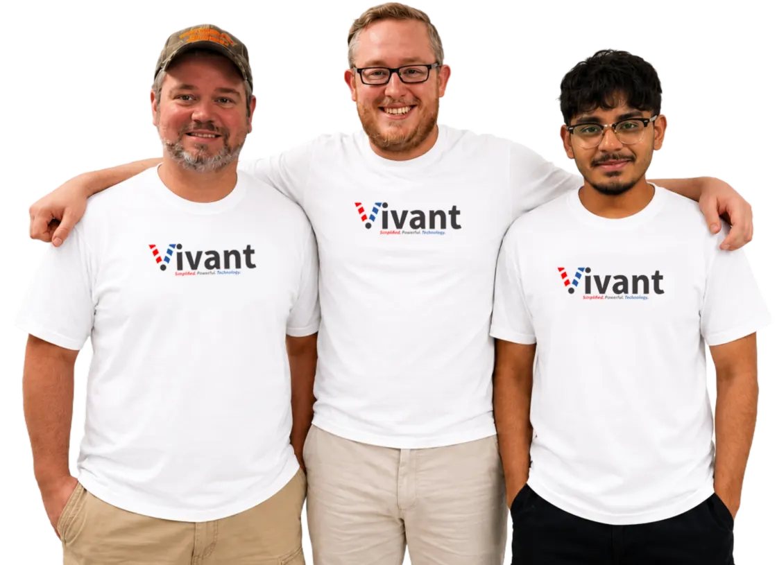 Vivant team supporting business infrastructure