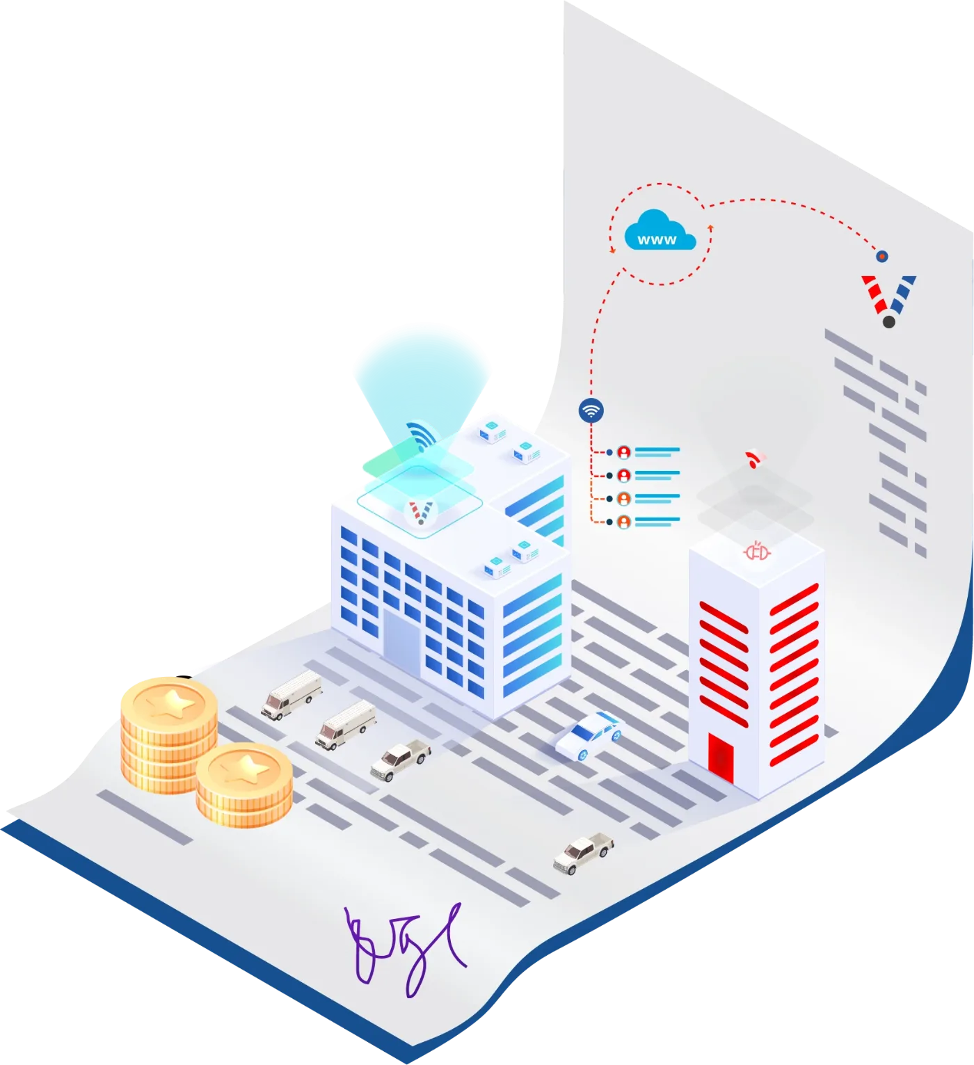 Home service business illustration